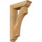Ekena Millwork Westlake Traditional Rough Sawn Bracket w/ Offset Brace, Western Red Cedar, 6"W x 20"D x 32"H BKT0604X20X32WTL01RWR - alternate 1